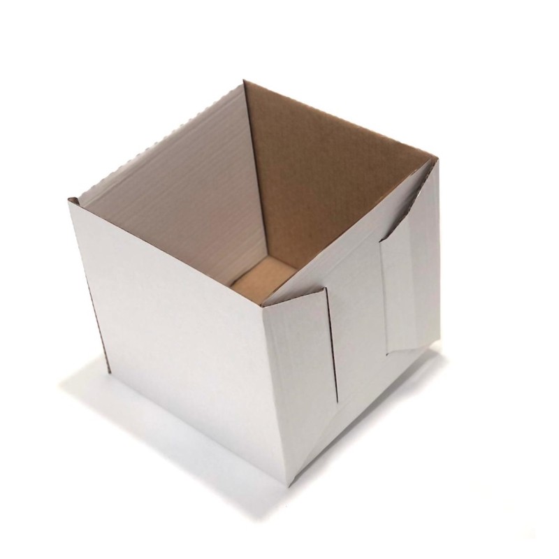 Caixa para Bolo 20x20x15cm Branca Caixa para Bolo 20x20x15cm Branca