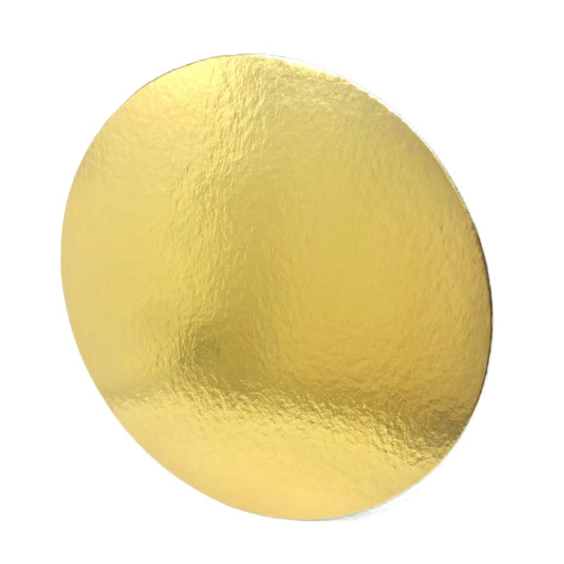 Disco Laminado Dourado 19cm - 05 Unidades Disco Laminado Dourado 19cm - 05 Unidades