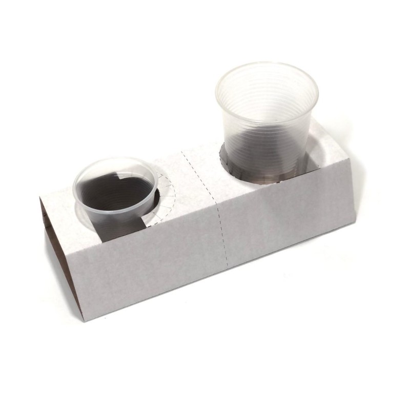 Suporte para 01 e 02 Copos até 700ml Suporte para 01 e 02 Copos até 700ml